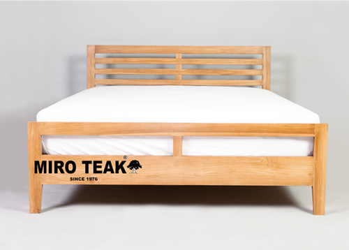 MIRO TEAK   ROCHE BED  羅契床台 - 4