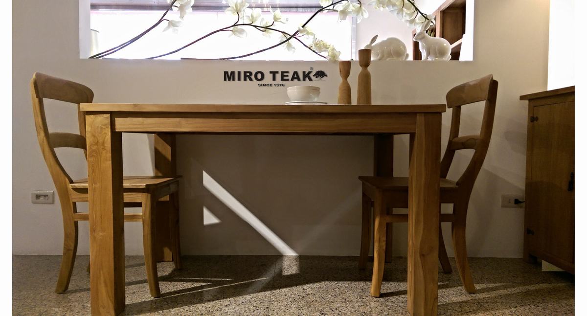 MIRO TEAK SEKAR DINING TABLE SEKAR餐桌 - 2