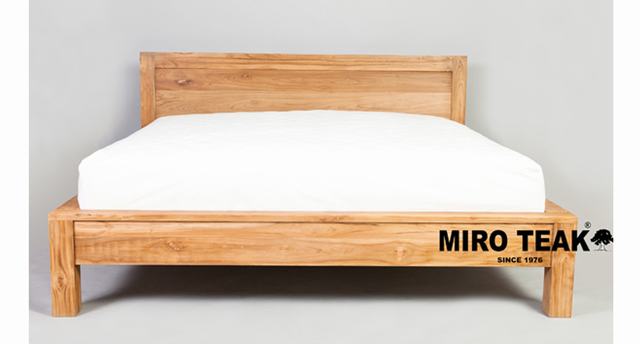 MIRO TEAK ABEL BED 亞伯床台