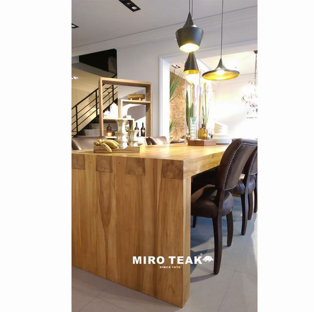MIRO TEAK SOLID DINING TABLE 厚板餐桌 - 2