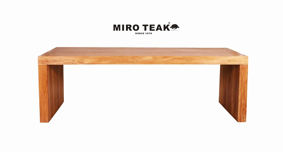 MIRO TEAK SOLID DINING TABLE 厚板餐桌 - 3