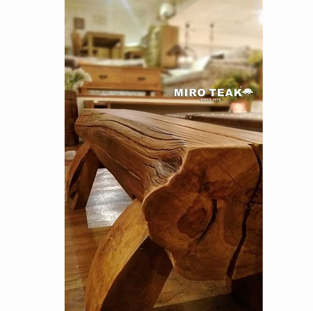 MIRO TEAK LOGS BENCH 嘟胖椅