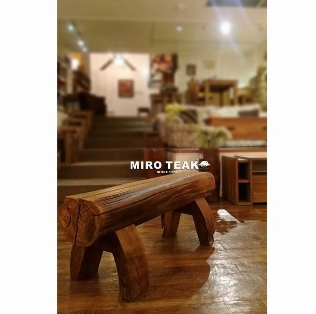 MIRO TEAK  LOGS BENCH  嘟胖椅 - 2